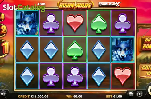 Скрин2. Bison Wilds DoubleMax слот