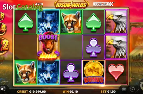 Скрин3. Bison Wilds DoubleMax слот