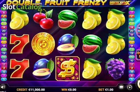 Скрин2. Double Fruit Frenzy DoubleMax слот