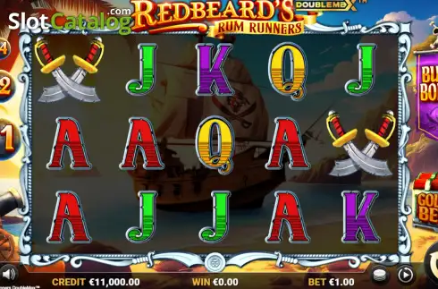 Скрин2. Redbeard’s Rum Runners DoubleMax слот