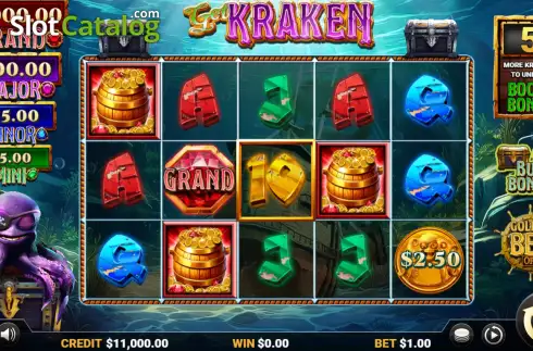 Скрин2. Get Kraken слот