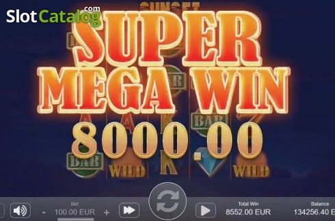 Скрин7. Sunset (Million Games) слот