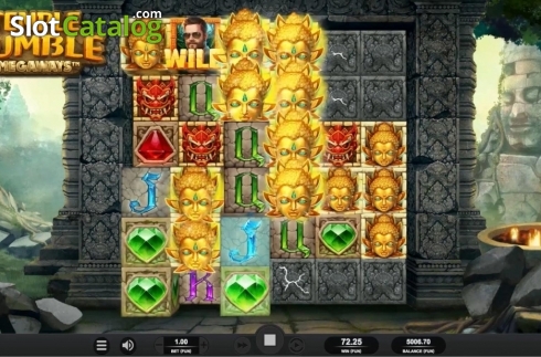 Скрин2. Temple Tumble слот