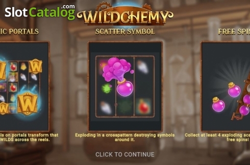 Скрин2. Wildchemy слот