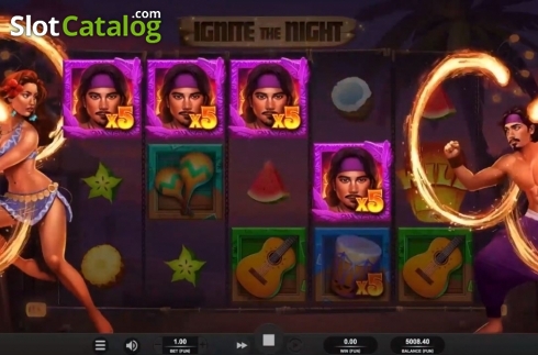 Скрин3. Ignite The Night слот