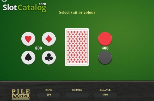 Скрин4. Pile Poker слот