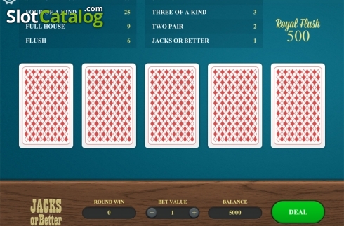 Скрин2. Jacks or Better (Relax Gaming) слот