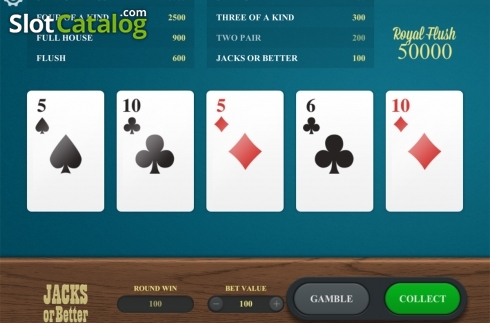 Скрин3. Jacks or Better (Relax Gaming) слот