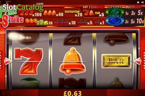 Скрин3. Fruit Strike (Max Win Gaming) слот