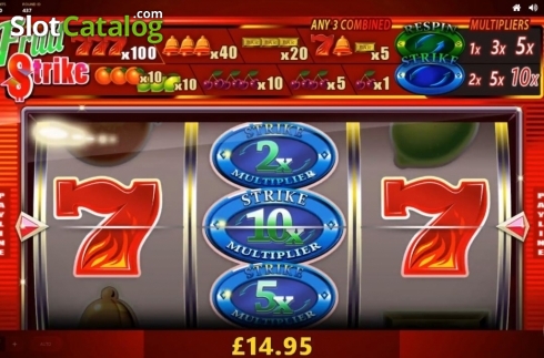 Скрин5. Fruit Strike (Max Win Gaming) слот