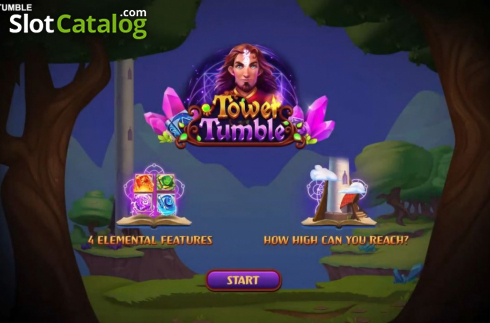 Скрин2. Tower Tumble слот