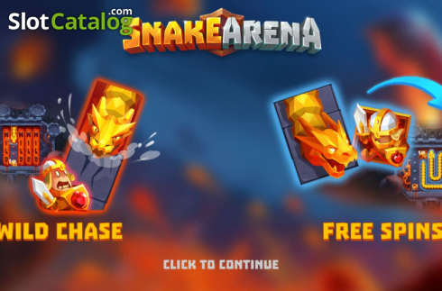 Скрин2. Snake Arena слот