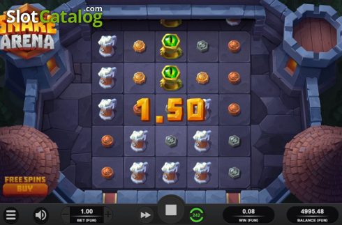 Скрин5. Snake Arena слот
