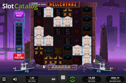Скрин4. Hellcatraz слот