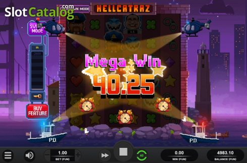 Скрин5. Hellcatraz слот