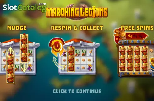 Скрин2. Marching Legions слот