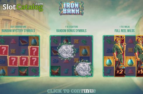 Скрин2. Iron Bank слот