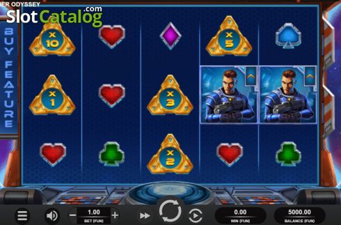 Скрин2. Multiplier Odyssey слот