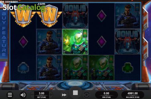 Скрин3. Multiplier Odyssey слот