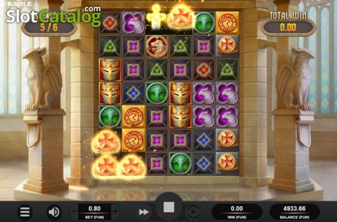 Скрин8. Templar Tumble слот