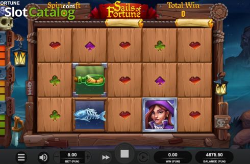 Скрин9. Sails of Fortune слот