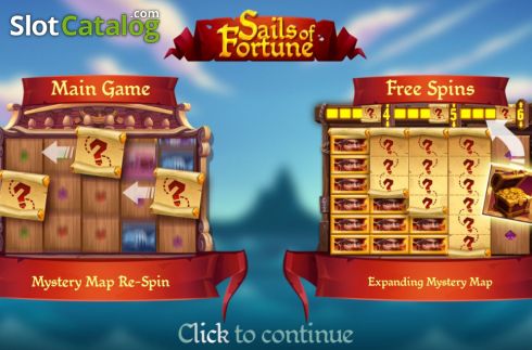 Скрин2. Sails of Fortune слот