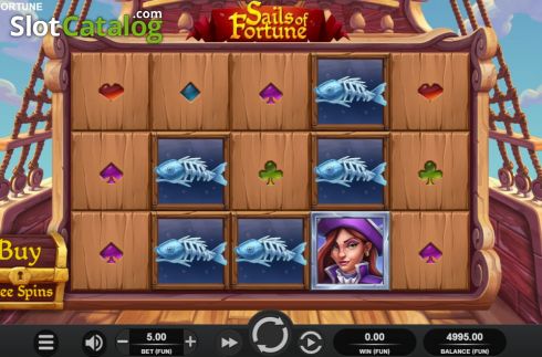 Скрин3. Sails of Fortune слот