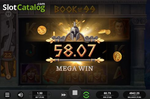 Скрин7. Book of 99 слот