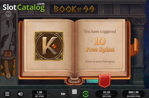 Скрин8. Book of 99 слот