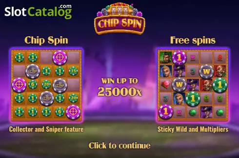 Скрин2. Chip Spin слот