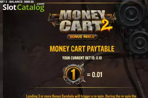 Скрин8. Money Cart 2 слот