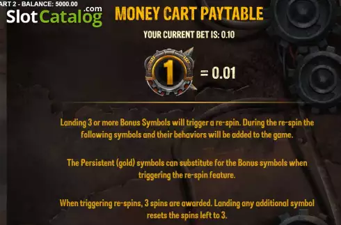Скрин9. Money Cart 2 слот