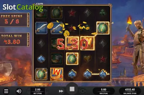 Скрин7. Helios Fury слот