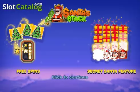 Скрин2. Santa's Stack слот