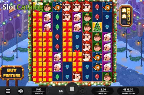 Скрин5. Santa's Stack слот