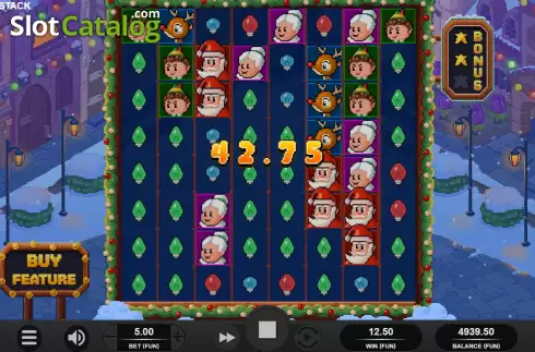 Скрин6. Santa's Stack слот