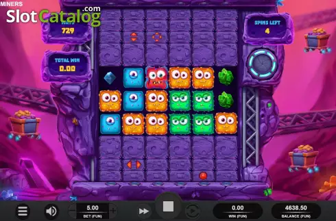 Скрин9. Space Miners слот