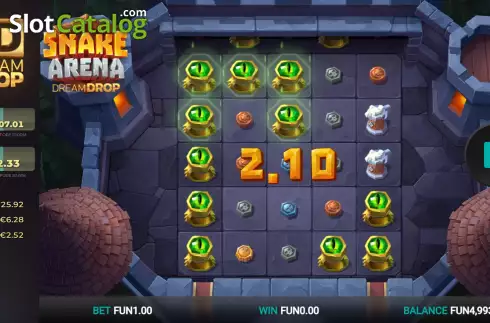 Скрин7. Snake Arena Dream Drop слот