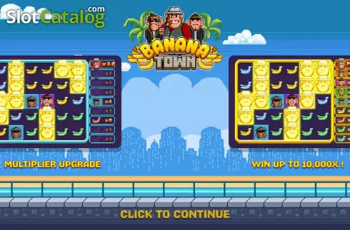 Скрин2. Banana Town слот