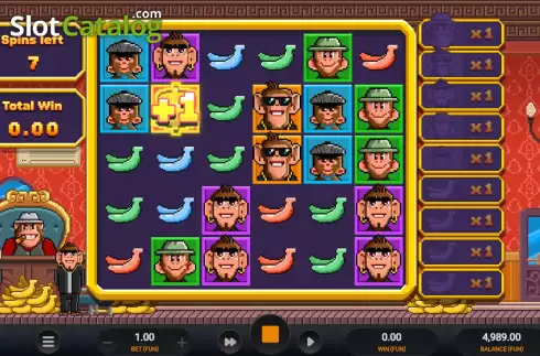 Скрин6. Banana Town слот