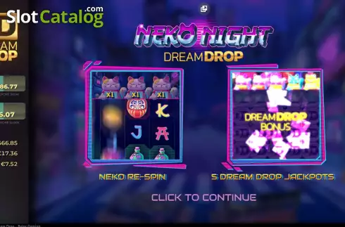 Скрин3. Neko Night Dream Drop слот