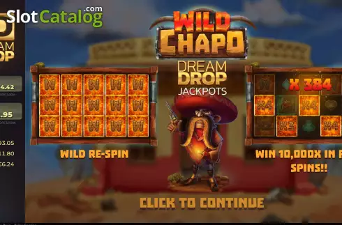 Скрин2. Wild Chapo Dream Drop слот