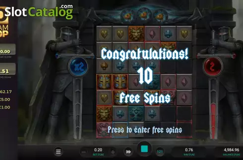 Скрин7. Templar Tumble 2 Dream Drop слот