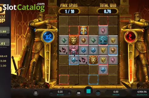 Скрин8. Templar Tumble 2 Dream Drop слот