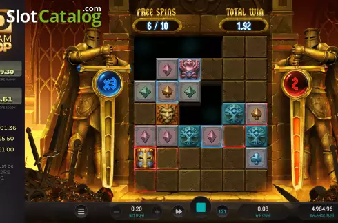 Скрин9. Templar Tumble 2 Dream Drop слот