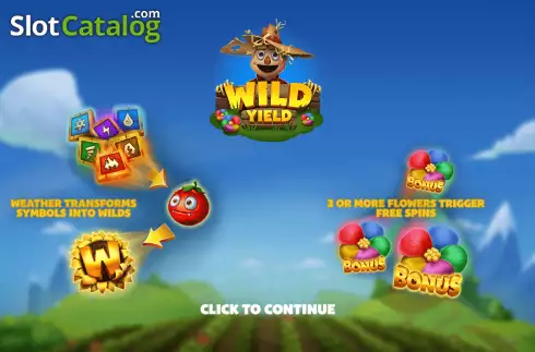 Скрин2. Wild Yield слот