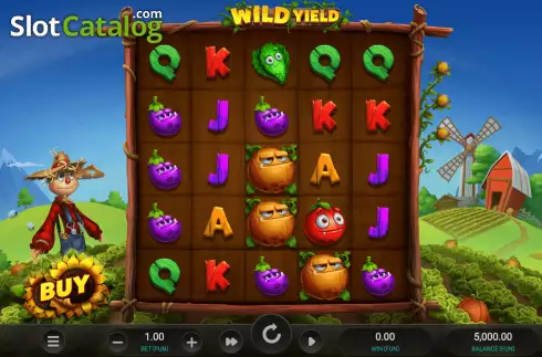 Скрин3. Wild Yield слот