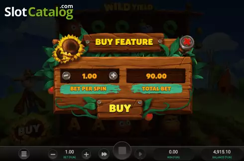 Скрин6. Wild Yield слот