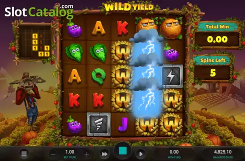 Скрин9. Wild Yield слот