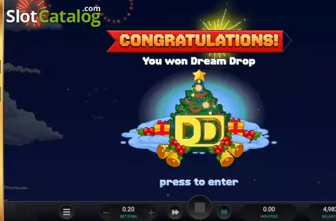 Скрин5. Santa’s Stack Dream Drop слот
